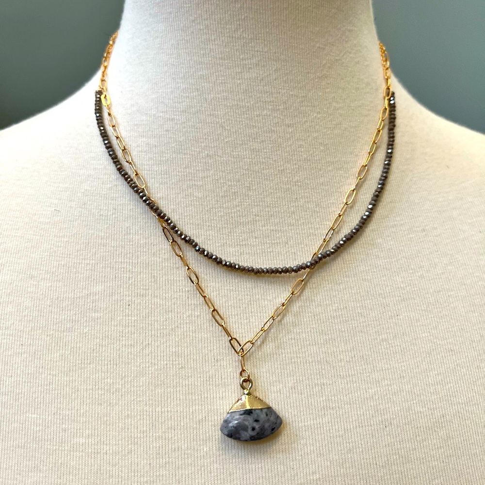 Beautiful Three-Tier Necklace.